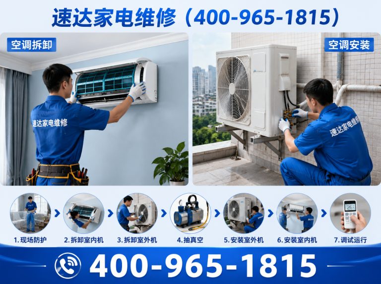 衢州空调拆装展示图